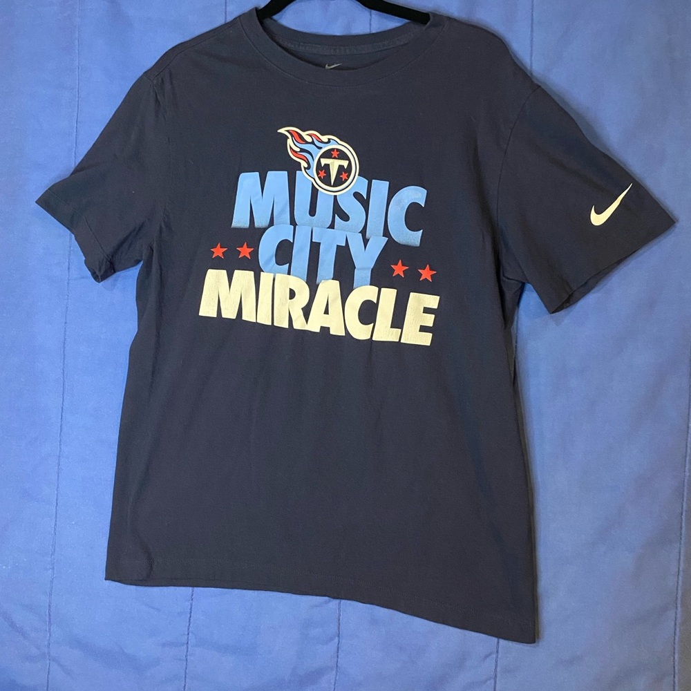 Nike Navy Tennessee Titans T-shirt men’s large